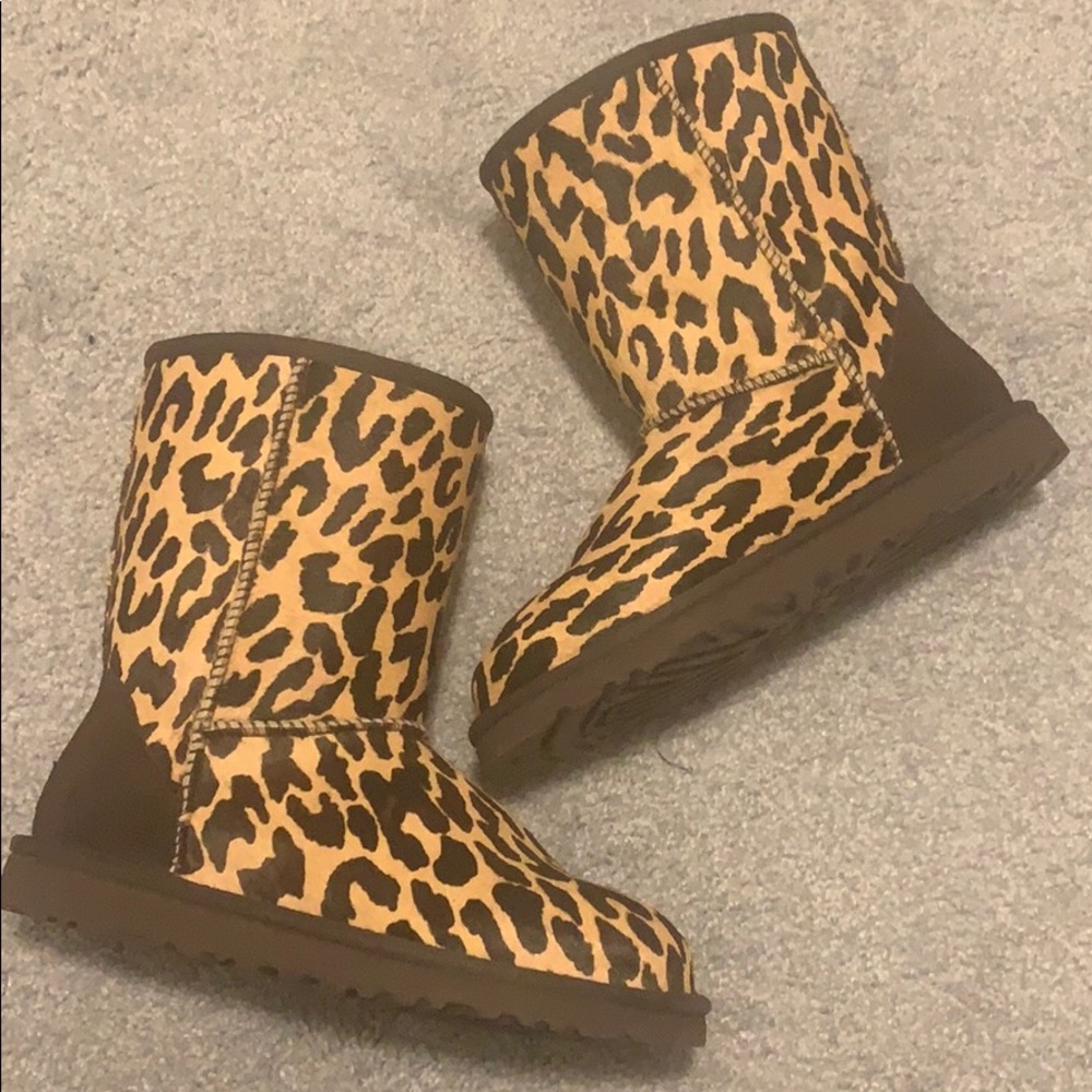 Leopard Ugg boots